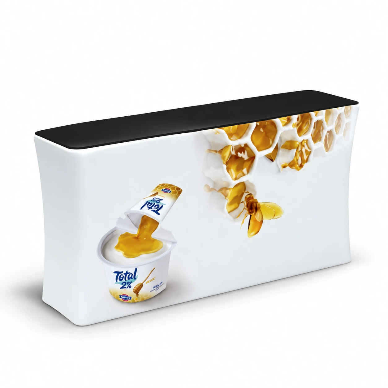 Folding Square Fabric Counter